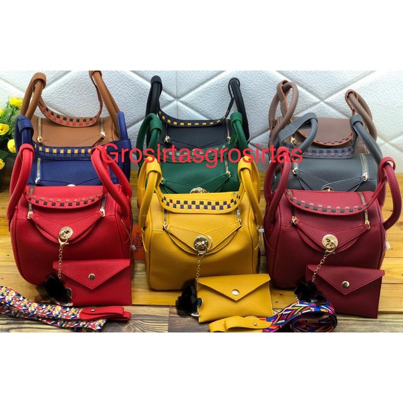 Tas wanita TOGO GANTUNGAN FREE POUCH UK 22x16cm kode 7613