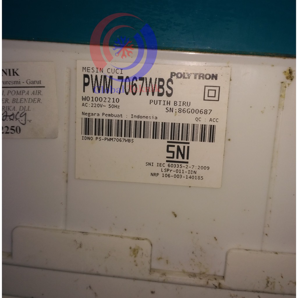 GEARBOX GEAR BOX MESIN CUCUCI 2 TABUNG POLYTRON PWM 7067 WBS