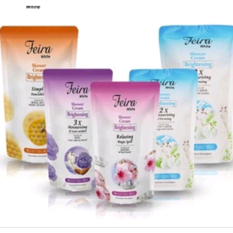 Pigeon Feira White Shower Cream Brightening 850 ML body wash