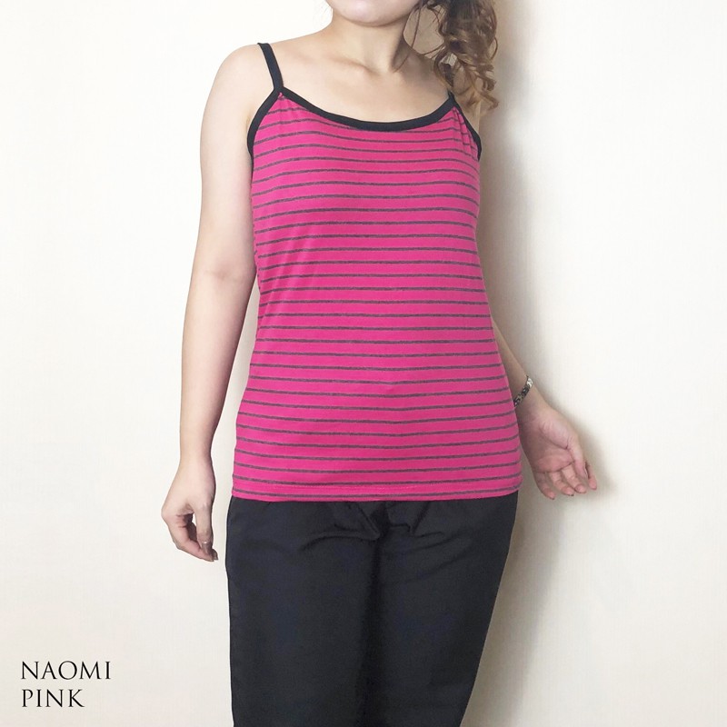 NAOMI TOP STANDAR &amp; JUMBO - Tank Top Wanita Atasan Wanita