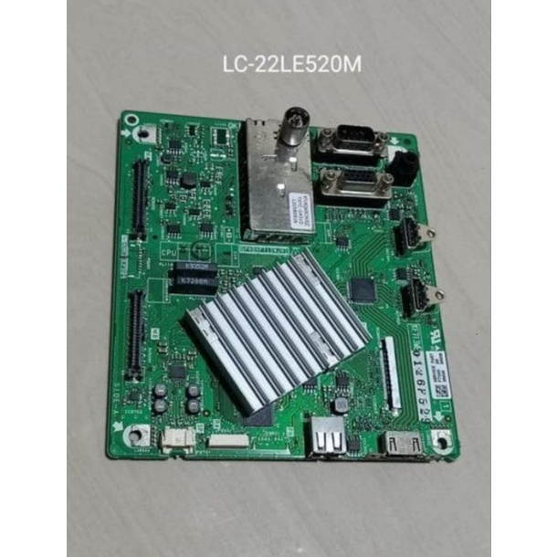 MB TV LCD SHARP LC-22LE520M mainboard tv Sharp LC 22le520m