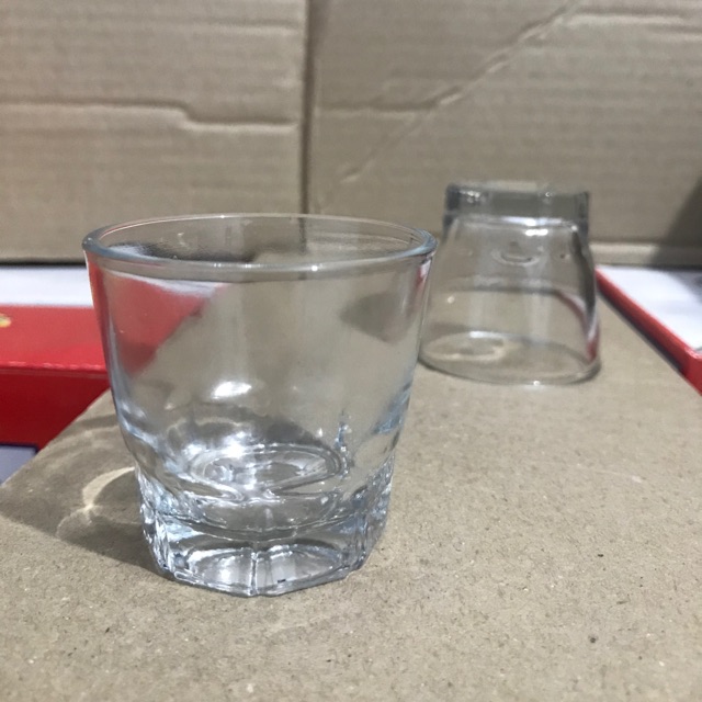 Gelas Sloki Polos / Gelas Soju / Shot Glass / Gelas Mini / Souvenir / Gelas Beer Korea / Gelas Kecil