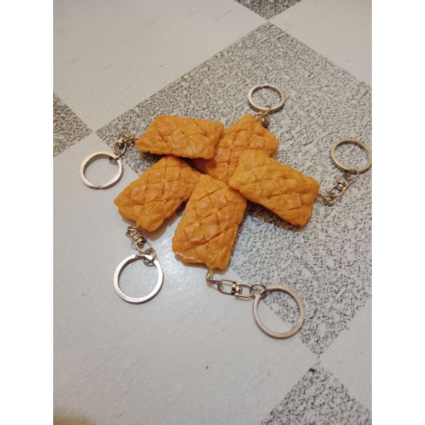 Gantungan Kunci Unik | Ganci tempe | Sovenir Nikahan-1