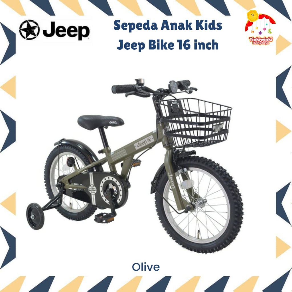 Sepeda Anak Kids Jeep Bike 16 inch