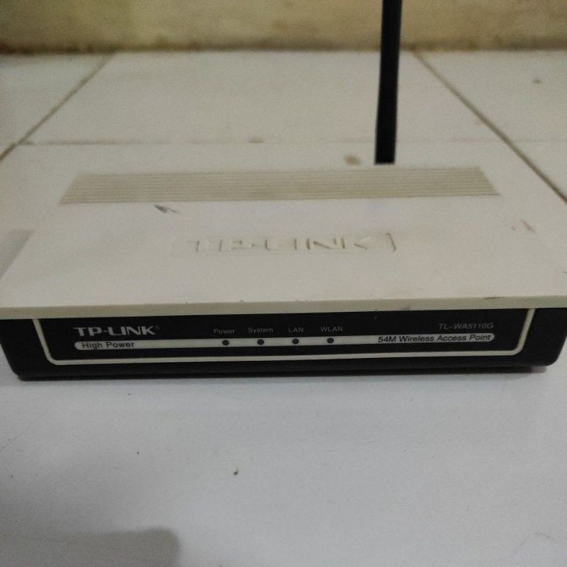 tp link WA5110G ori belum upgrade unit only suport ubnt
