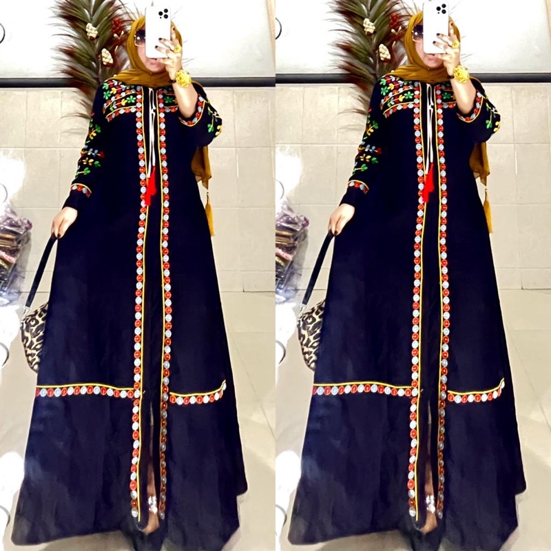 Gamis bordir mewah