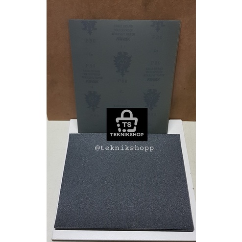 AMPLAS KERTAS PASIR KOVAX P80 / KOVAX EAGLE BRAND AMPLAS WATERPROOF 80 #80