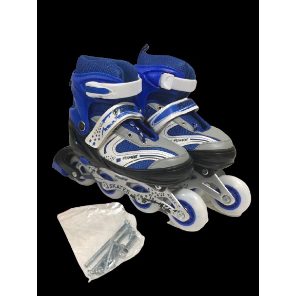 Sepatu Roda Power Line Biru