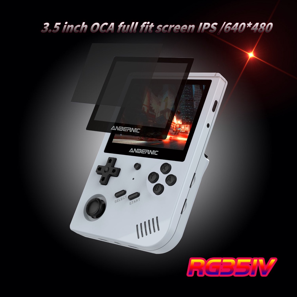ANBERNIC RG351V Retro Handheld Video Game Console Mini Portable Gaming