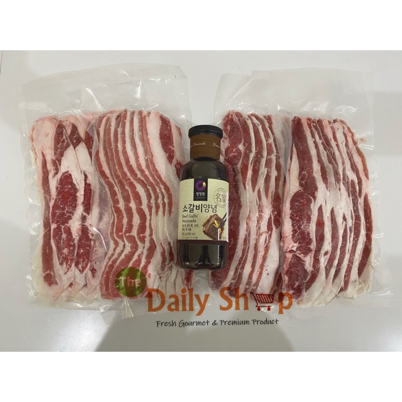 

PaHe 1 (4 Shortplate US Angus Beef+1 Galbi 500gr Chung Jung One)