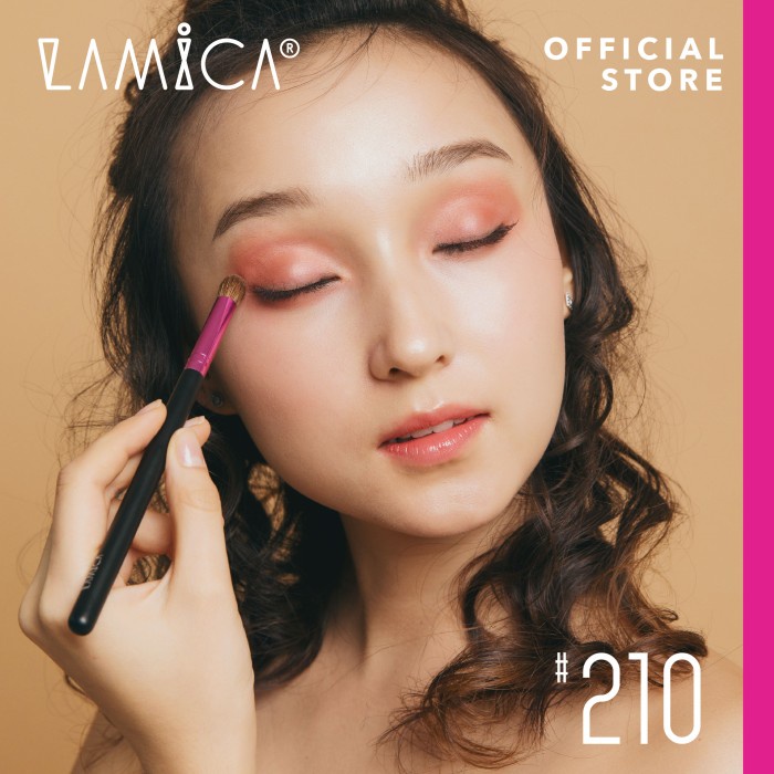 Brush-Make-Up- Lamica Dome Brush - Makeup Brush / Kuas Makeup -Make-Up-Brush.