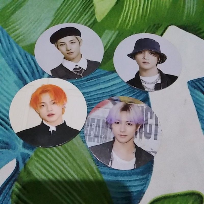 printilan official NCT Dream Reload,Weboom poster Renjun,Haechan,Chenle circle card cc