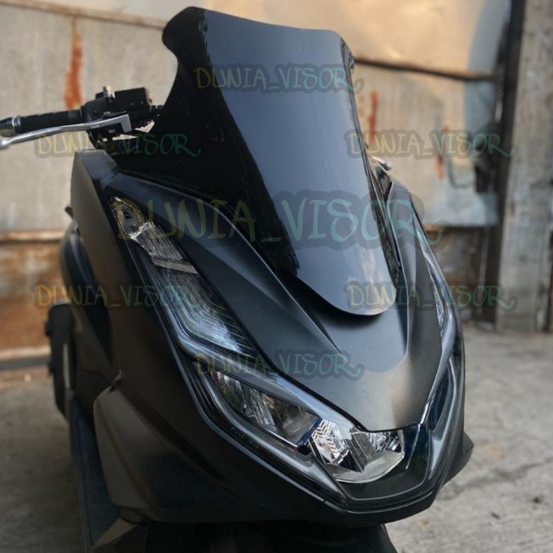 windshield PCX 160 EVO . Visor PCX 160 New Tinggi 49CM . Visor PCX 160
