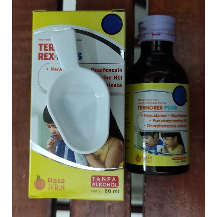 Termorex Plus 60 ML / Flu / Demam / Sakit Kepala / Hidung Tersumbat