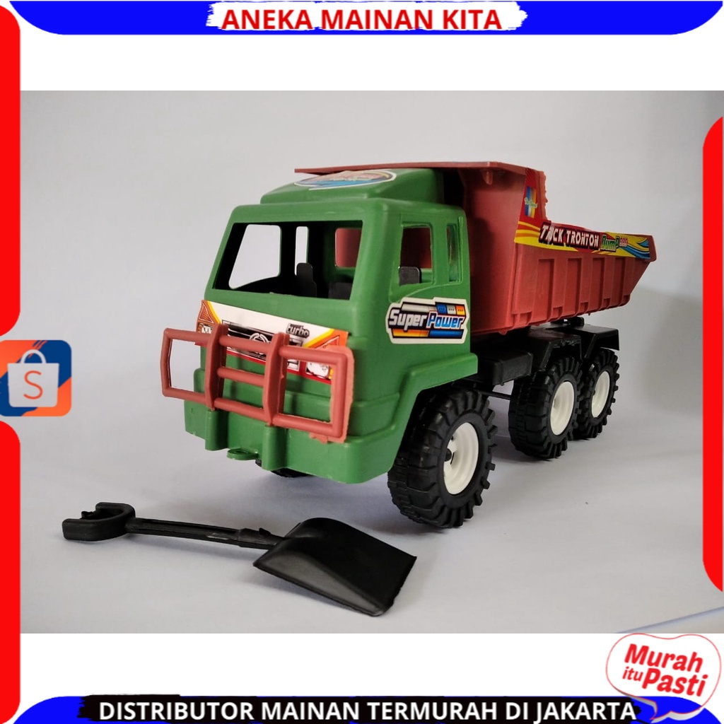 Mainan mobil mobilan dump truck TTD-999 mainan anak laki laki edukasi