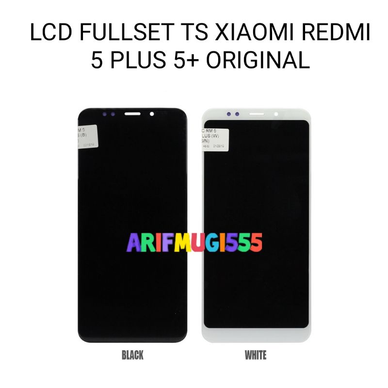 Lcd Xiaomi Redmi 5 Plus 5+ Fullset Touchscreen Original