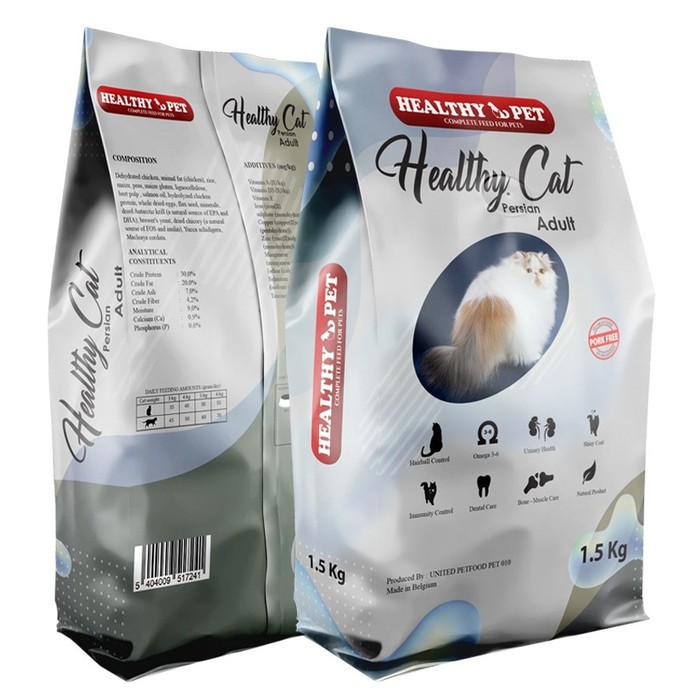 HEALTHY PET PERSIAN ADULT DRY CAT FOOD 1,5KG FRESHPACK