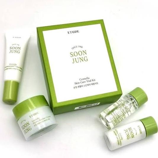 ETUDE  centella soonjung skin care trial kit