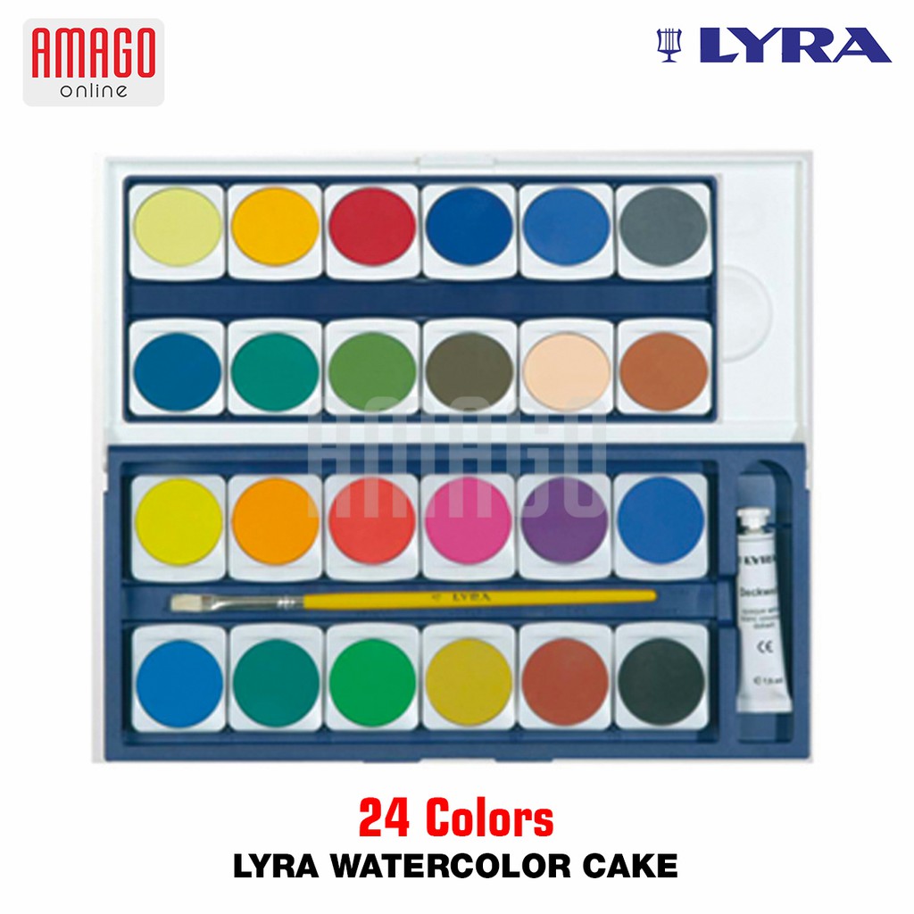 LYRA Water Color Cake - 24 Colors - 8117241 (Cat Air)