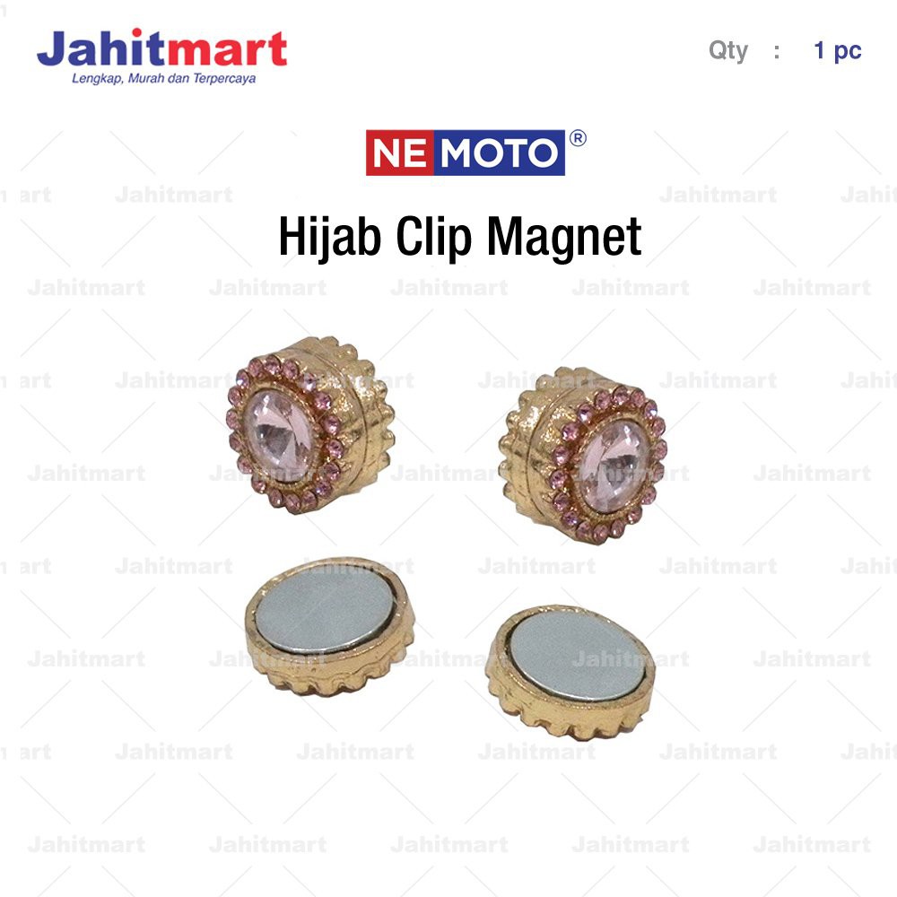 Jual Hijab Clip-Magnet Klip-Penjepit Kerudung no 1 terbatas