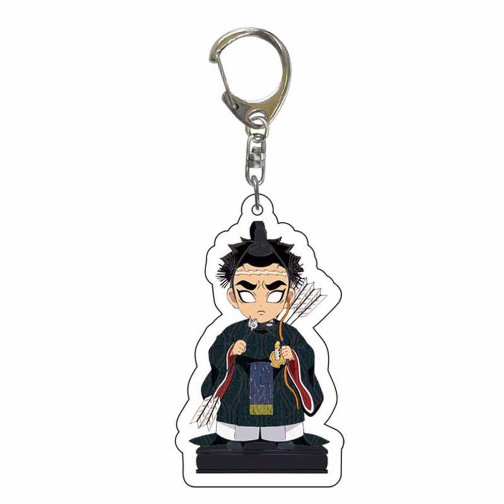 NEEDWAY Needway Demon Slayer Gantungan Kunci Tanjirou Hadiah Model Patung Miniatur Scultures Kyoujurou Key Ring