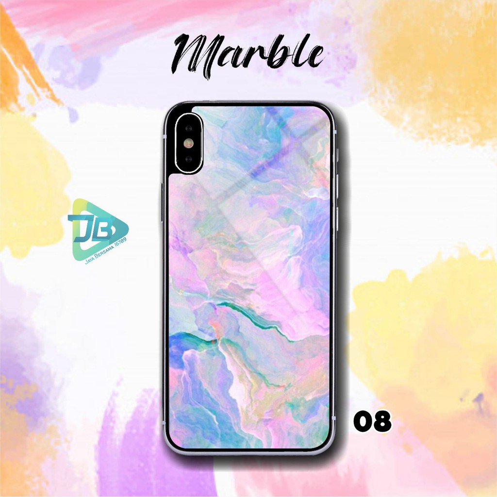 Hardcase 2D glossy MARBLE vivo Y19 U3 Y5S Y55 Y67 Y71 Y81 Y83 Y91 Y93 Y95 V5 V5+ X9 X9S V7 JB2530