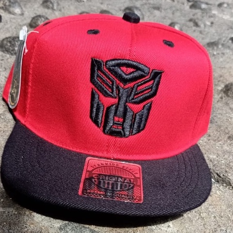 TOPI ANAK SNAPBACK HIP-HOP USIA 4-8 TAHUNAN-Transfomer MRH