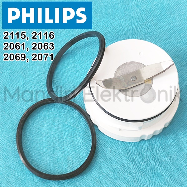 Karet Bumbu Blender Philips HR 2115 2116 2061 2071 - Seal Karet Gelas Bumbu Philips