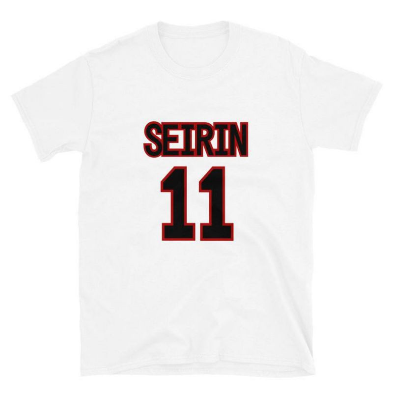 M - XXXXXXL(6XL) Kaos KURUKO NO BASKETBALL BIGSIZE Kuroko's No Basketball T-Shirt SEIRIN 11 Unisex