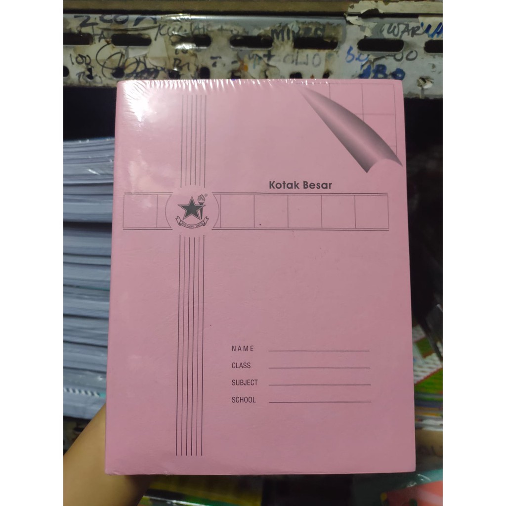 

buku kotak mandarin besar isi 38 lembar satuan