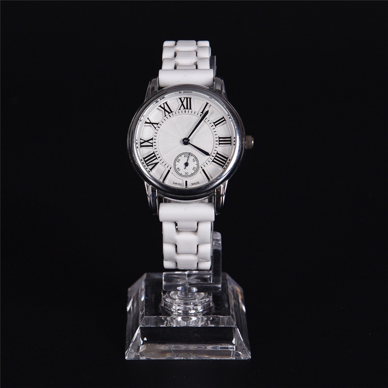 &lt; E2id &amp; &gt; 2Id &amp; 2Id &amp; 2Id Stand Display Jam Tangan / Gelang / Perhiasan Bahan Akrilik Bening