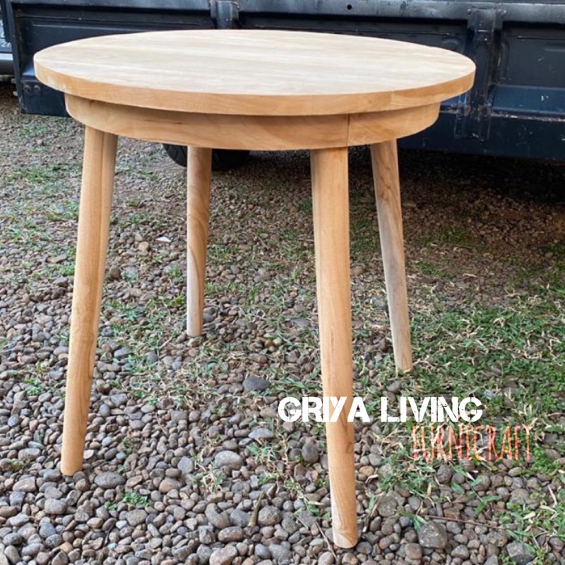 meja teras jati jepara - meja sudut jepara - meja coffe table