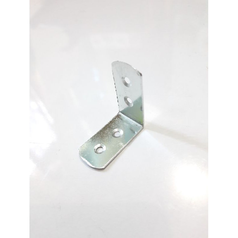 Siku Ambalan L Oval 4cm × 2cm BESI Bracket Penyangga Siku rak - SEDANG