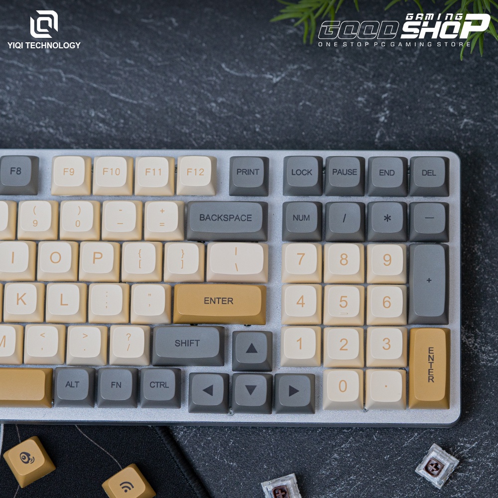 Yiqi Keycaps Lights PBT Dye-Sub XDA Profile