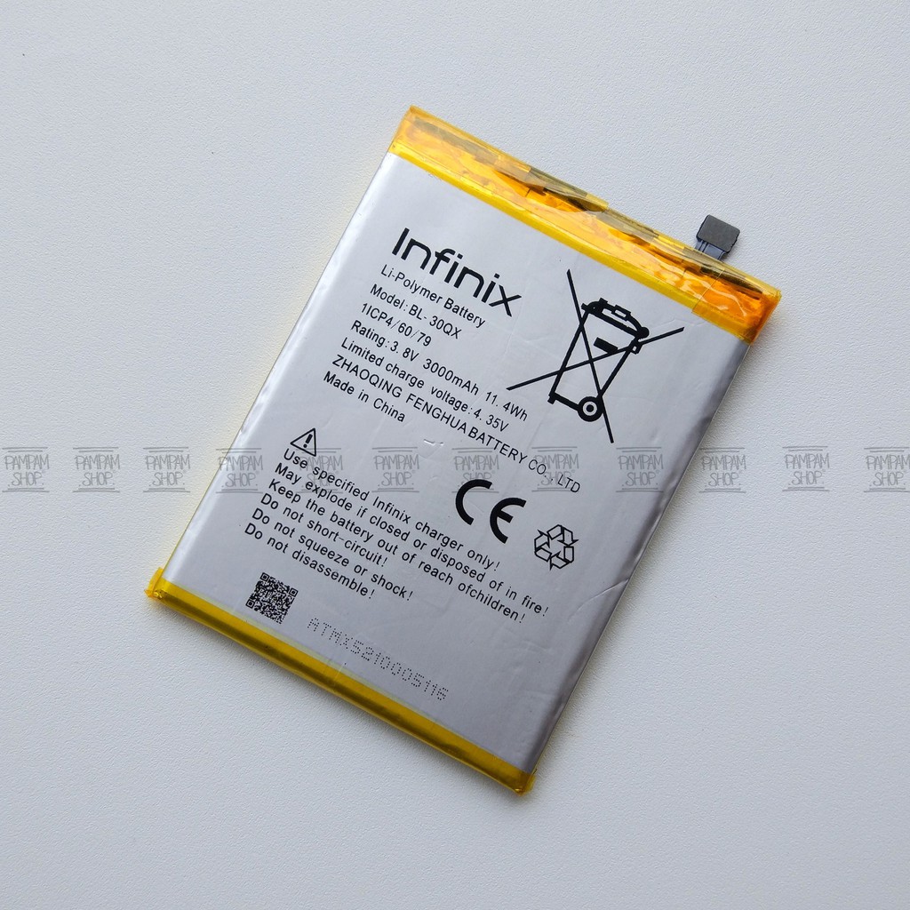 Baterai Infinix Hot S X521 BL-30QX Original OEM Batre Batrai Battery BL30QX BL 30QX X 521