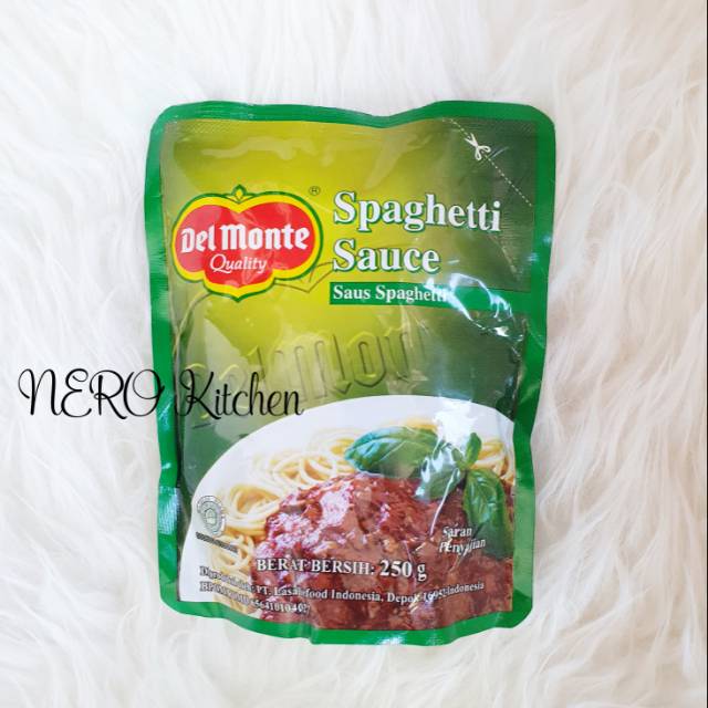 

Bumbu Saos Spageti Instant 250gr Del Monte Spaghetti Sauce
