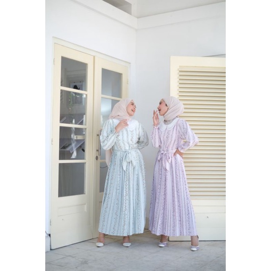 korean shaby dress plisket