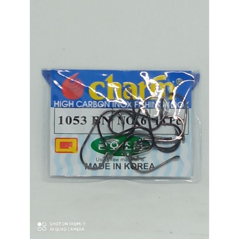 Kail Pancing Charm No.06 (1053 BN) Untuk Ikan Lele