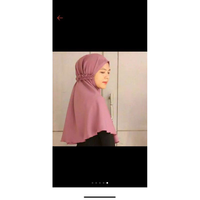 Jilbab Bergo Maryam Kriwil