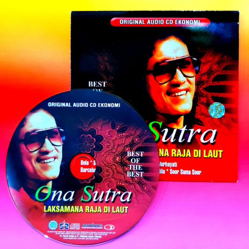 KASET COMPACT DISC ORIGINAL LAGU ONA SUTRA-BISA DI AUDIO MOBIL-LAGU DANGDUT TEMBANG LAWAS