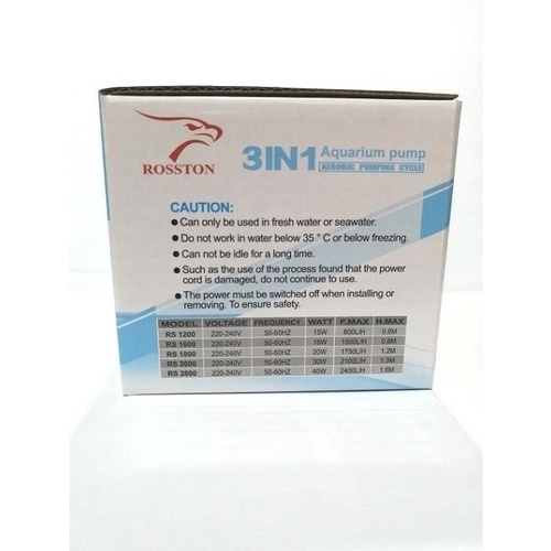 Mesin Pompa Aquarium Power Head Filter Marvin Rosston SP 1200 BEST SELLER TAHAN LAMA