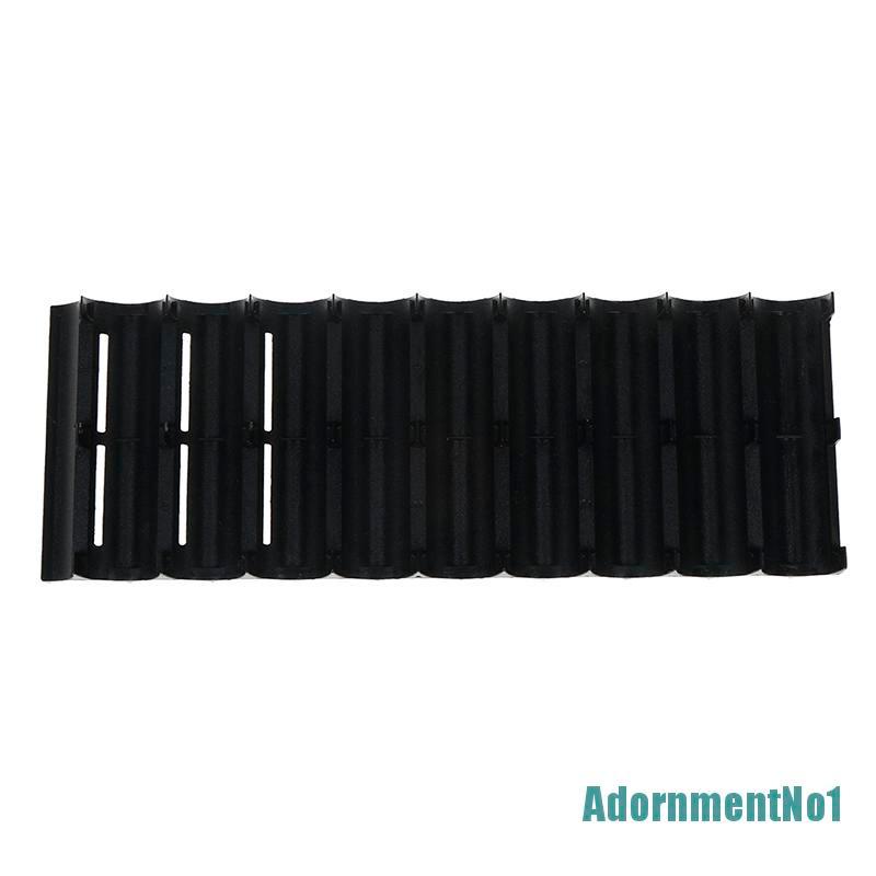 (AdornmentNo1) 1pc Bracket Silinder Holder 10pcs Baterai 18650 Bahan Plastik