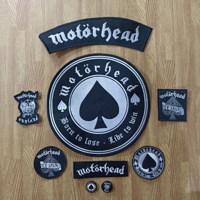 BACKPATCH BORDIR BESAR MOTORHEAD SATU SET