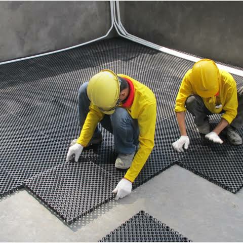 Artificial Drainase Rumput Sintetis, Versicell Untuk Lapisan Rumput Sintetis