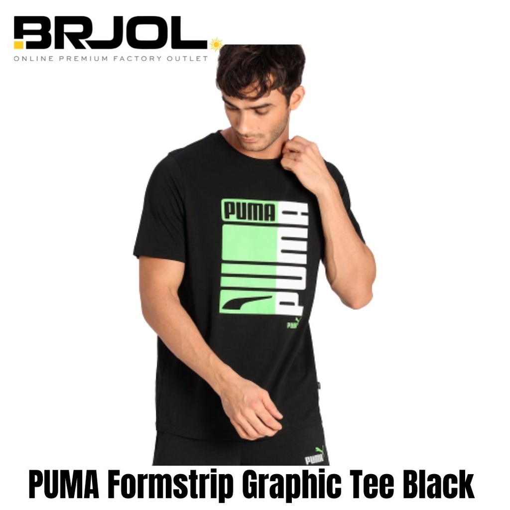 KAOS LARI PRIA ORIGINAL PUMA Formstrip Graphic Tee Puma Black 58927151