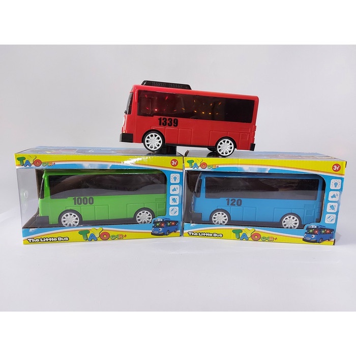 MAINAN THE LITTLE BUS TAYO BESAR MAINAN TAYO BUS BUMP & GO