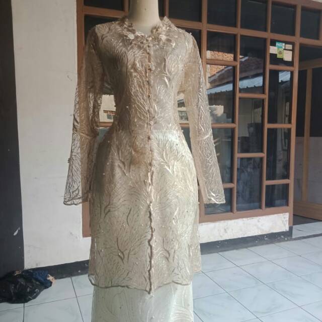 Kebaya besan tile akar | Shopee Indonesia