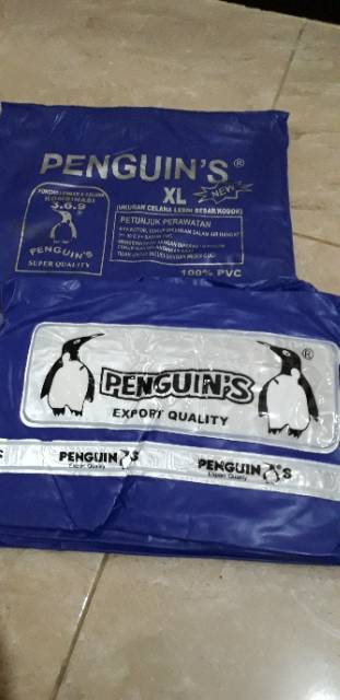 Jas Hujan Ponco Lengan Celana Penguins 369