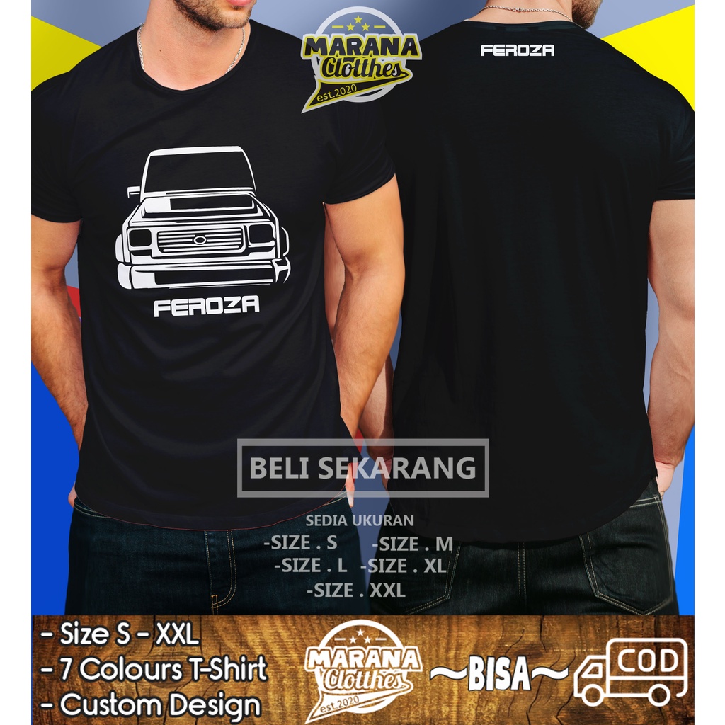 KAOS BAJU DAIHATSU FEROZA KAOS OTOMOTIF