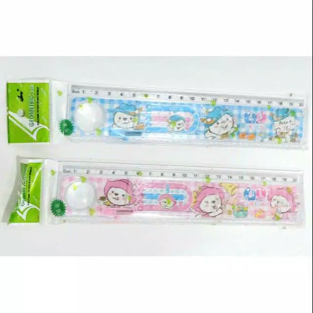 

Penggaris Plastik Anak Mainan Pinball 20 cm